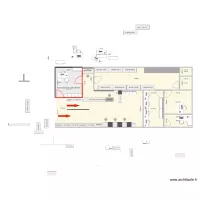 PLAN boutique avec entr&eacute; voyage et agence immo et espace voyage maj 2