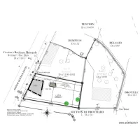 PLAN DE MASSE CONSTRUCTION