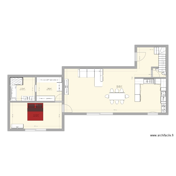 maison1. Plan de 0 pièce et 0 m2