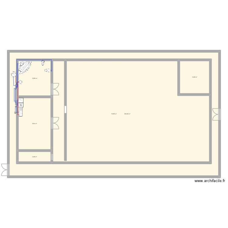 ayhemkahri. Plan de 6 pièces et 626 m2