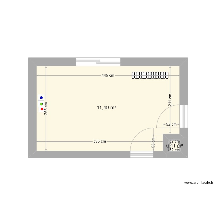 plan cuisine. Plan de 0 pièce et 0 m2