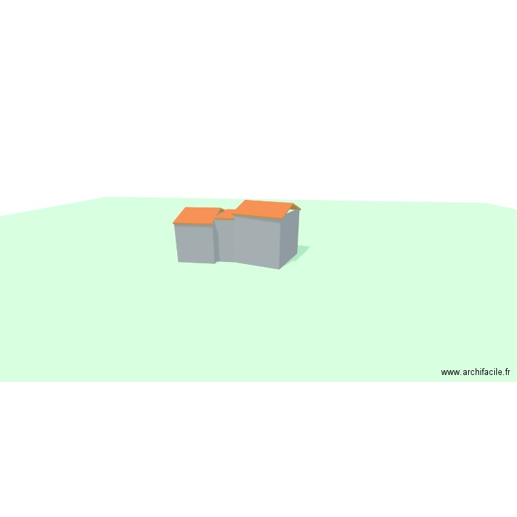 CABRIERE 2. Plan de 2 pièces et 70 m2
