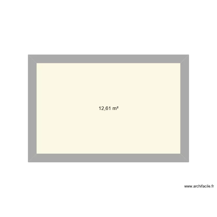 V1 test. Plan de 1 Pièce et 13 m² V1 test. Plan de 1 Pièce et 13 m²