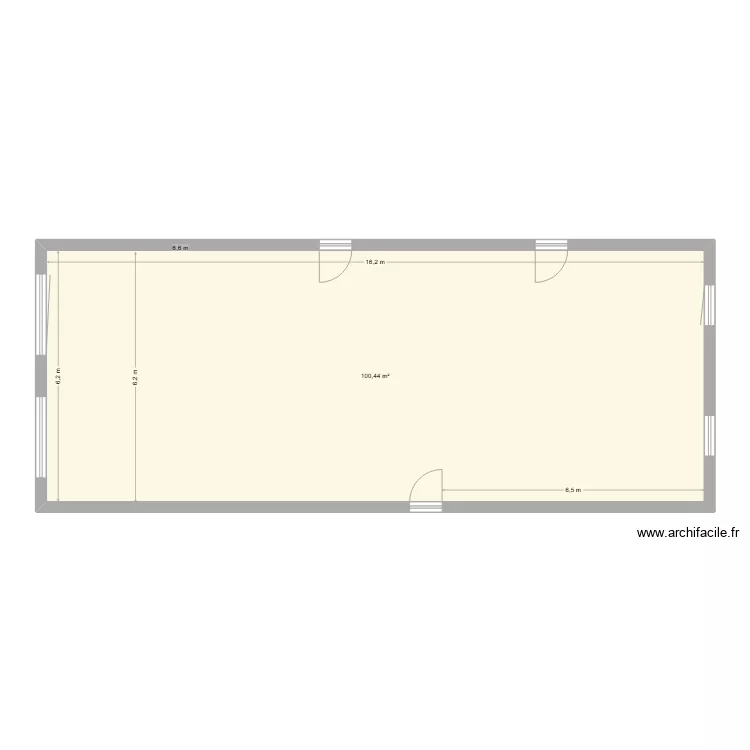 Bureau Compta OLD vide. Plan de 