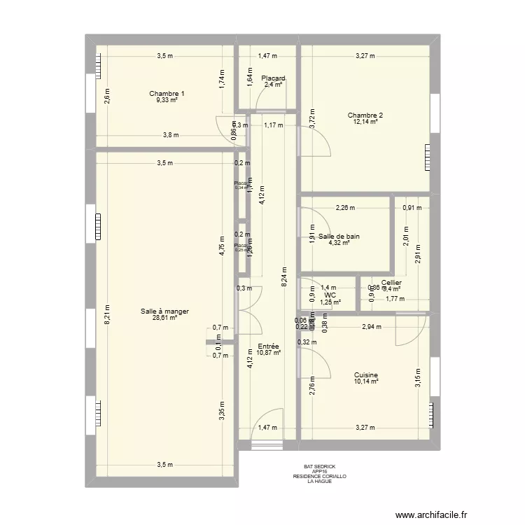 BAT SEDRICK APP16. Plan de 
