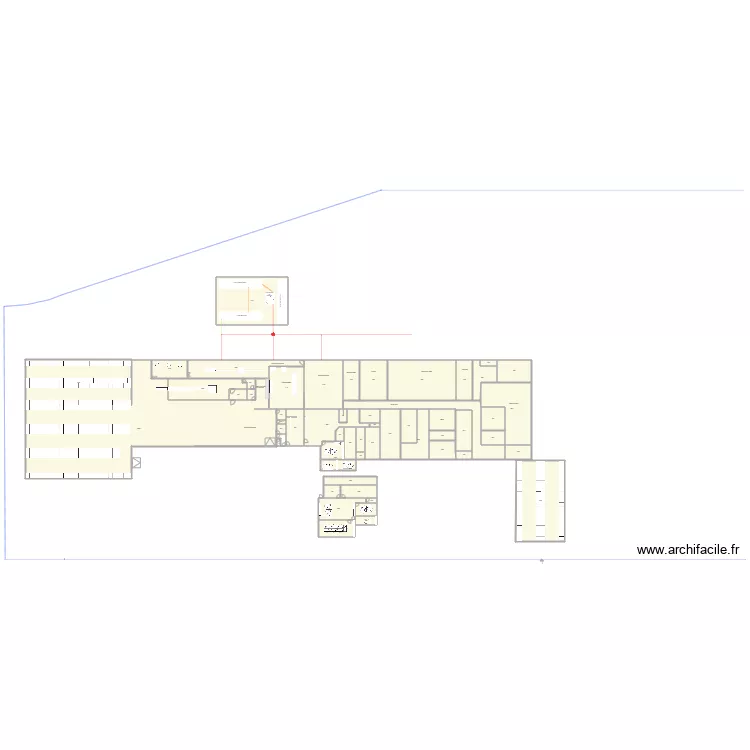 PROJET 2027 V15. Plan de 54  et 3674 m²
