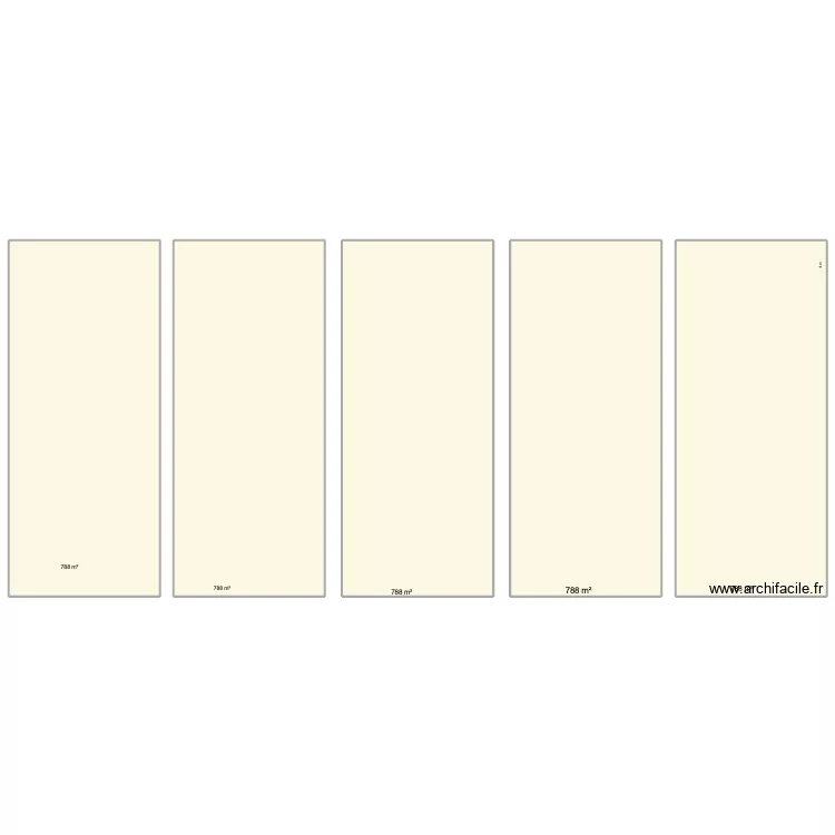 Immeuble 60 brute. Plan de 5 et 3940 m² Immeuble 60 brute. Plan de 5 et 3940 m²