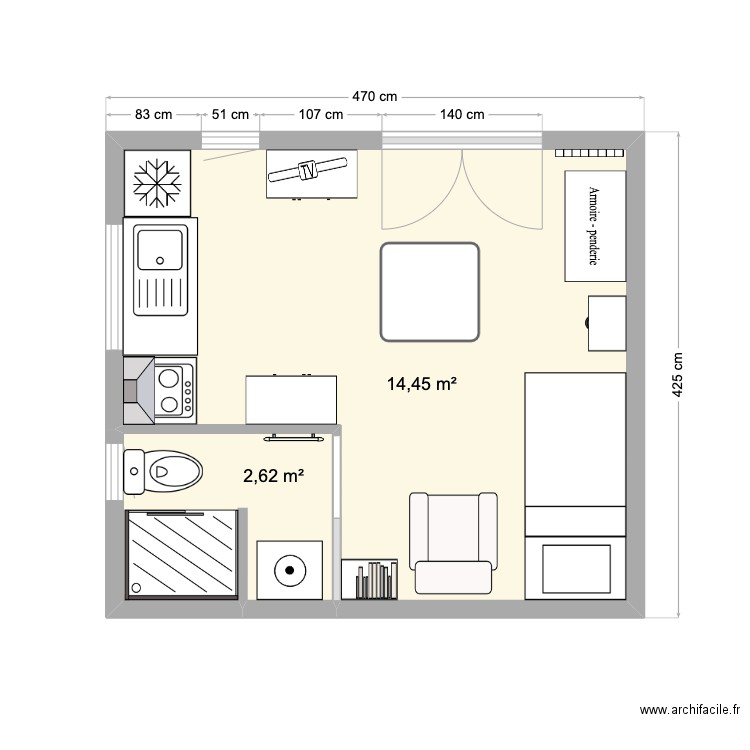 tuyo 5. Plan de 0 pièce et 0 m2