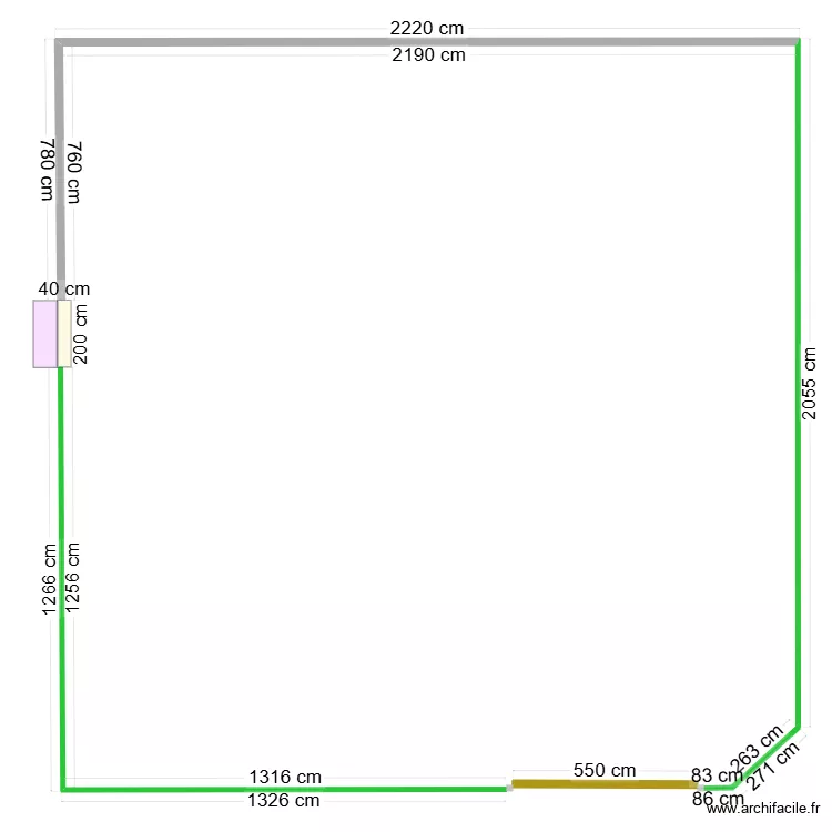 Plan clotures et portail. Plan de Plan clotures et portail. Plan de
