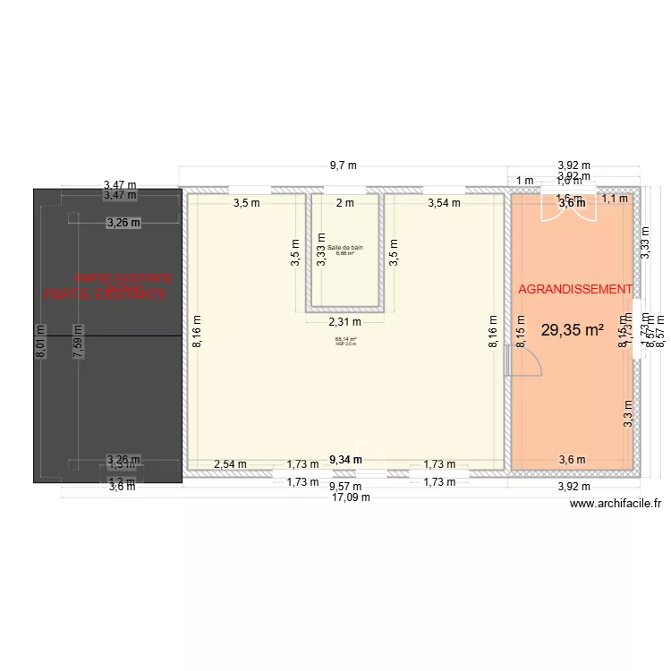 PLESSIS Annie et Fabrice - 5251 rang St-Mathieu. Plan de 9  et 365 m²