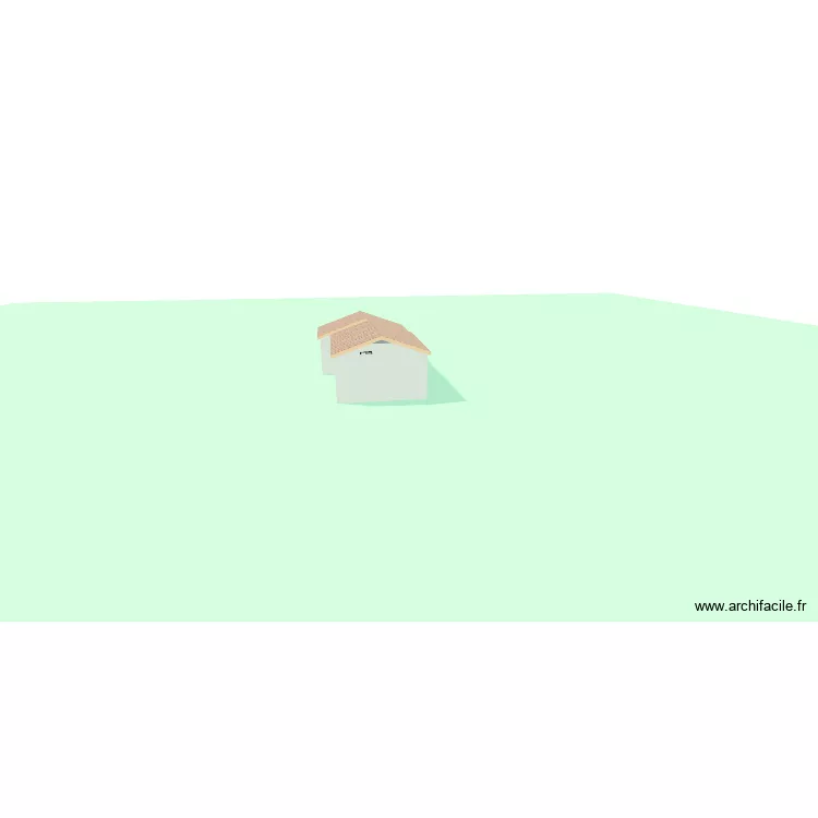 PLAN PC Agrandissement. Plan de 14  et 124 m²