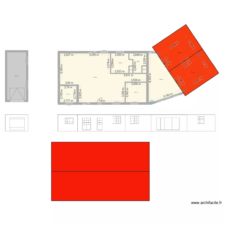 saint sulpice. Plan de 