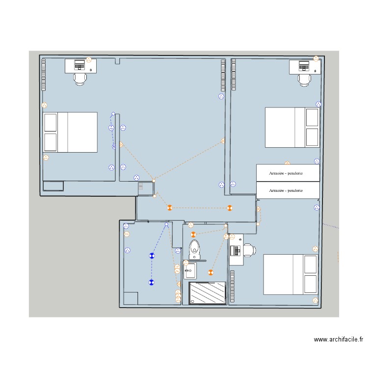 1 Geranium. Plan de 0 pièce et 0 m2