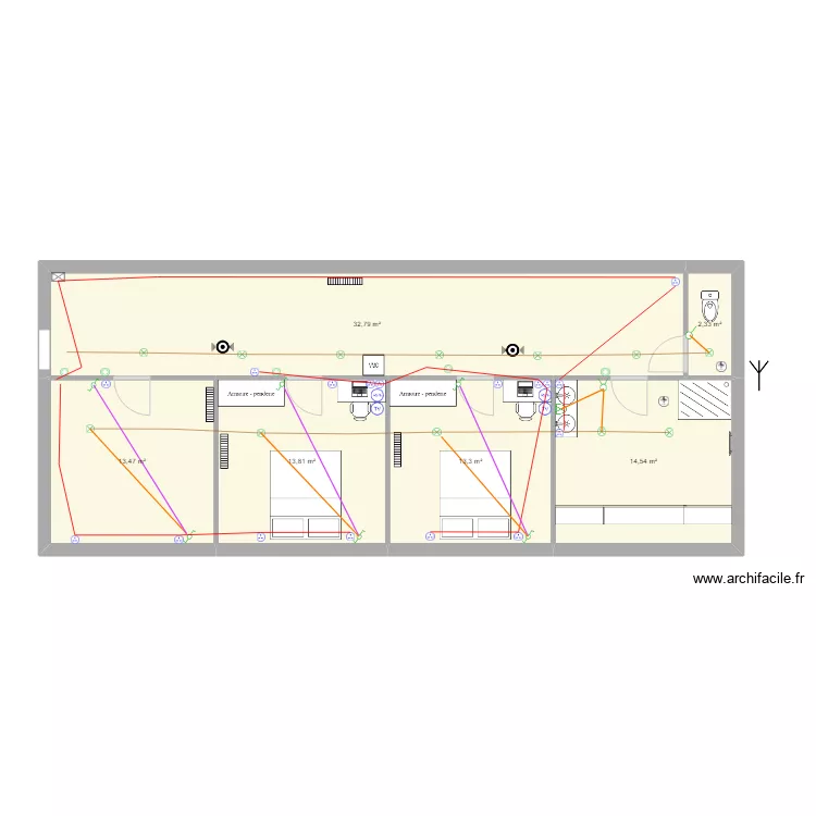 M. BLOTIERE Jonathan. Plan de 