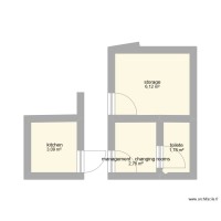 staff changing rooms kitchen   air conditioning plan for the kitchen, changing rooms and store