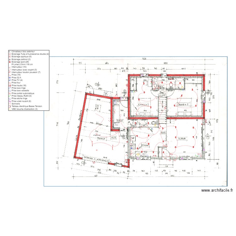 BOUTIN RDC. Plan de 0 pièce et 0 m2