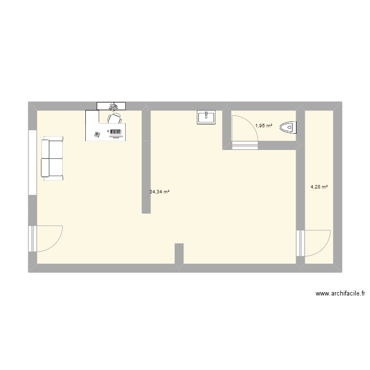 maman. Plan de 0 pièce et 0 m2