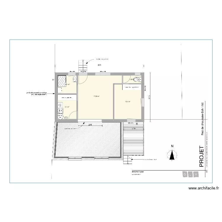 Maison Rte de Larvor. Plan de Maison Rte de Larvor. Plan de