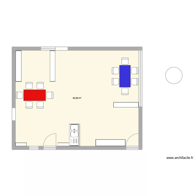 classe 1. Plan de 1 et 63 m² classe 1. Plan de 1 et 63 m²