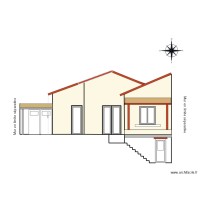 Plan de facade avant projet GUARIN