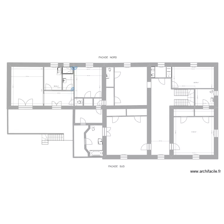 SAINT SALVY  1&deg; E. Plan de 