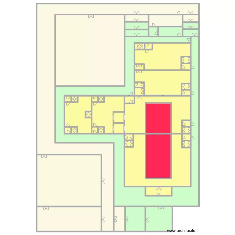 IND 5 propofol. Plan de 56  et 2622 m²