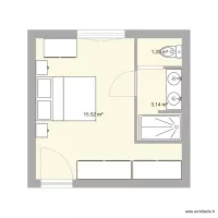 Chambre Rose 3