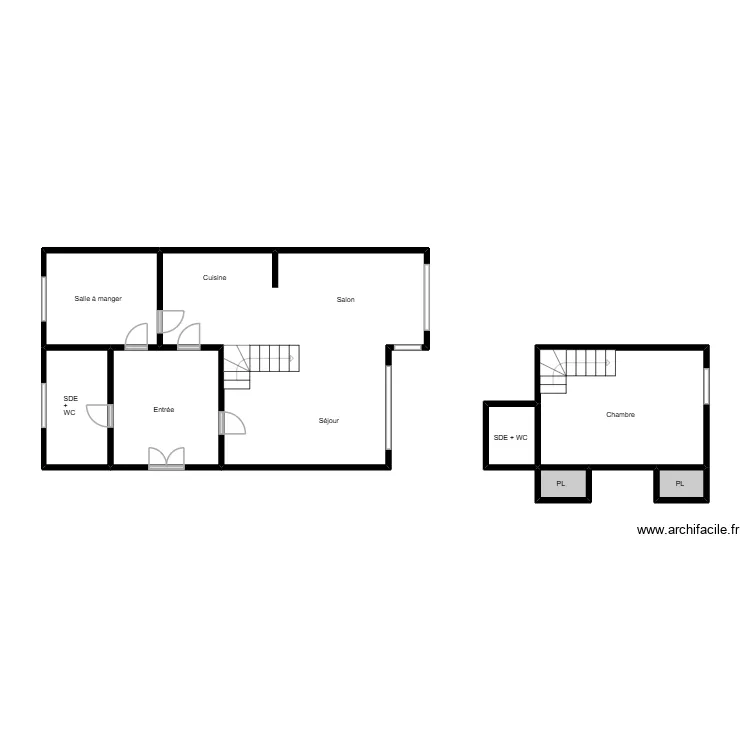 PLAN BRIOLET. Plan de 8 Pièces et 52 m² PLAN BRIOLET. Plan de 8 Pièces et 52 m²