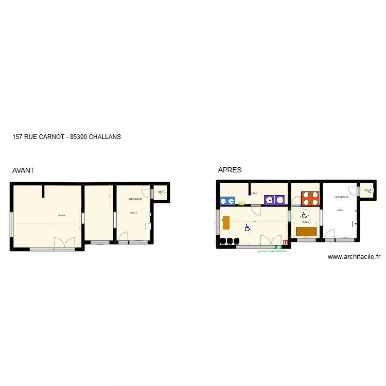 LAVERIE CHALLANS - SAS LAVERIE 85 MODIFIE. Plan de 0 pièce et 0 m2