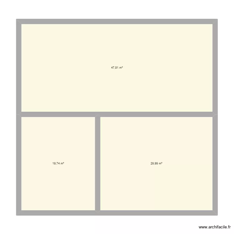 Appartement Bastia. Plan de 3  et 98 m²