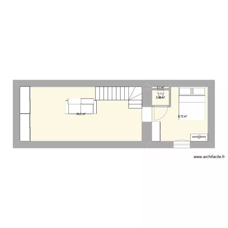 Etage Matéo. Plan de Etage Matéo. Plan de