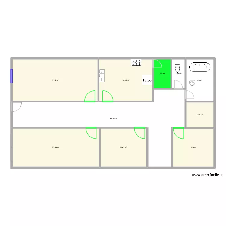 ghezaal 2026 01. Plan de 10 Pièces et 159 m² ghezaal 2026 01. Plan de 10 Pièces et 159 m²