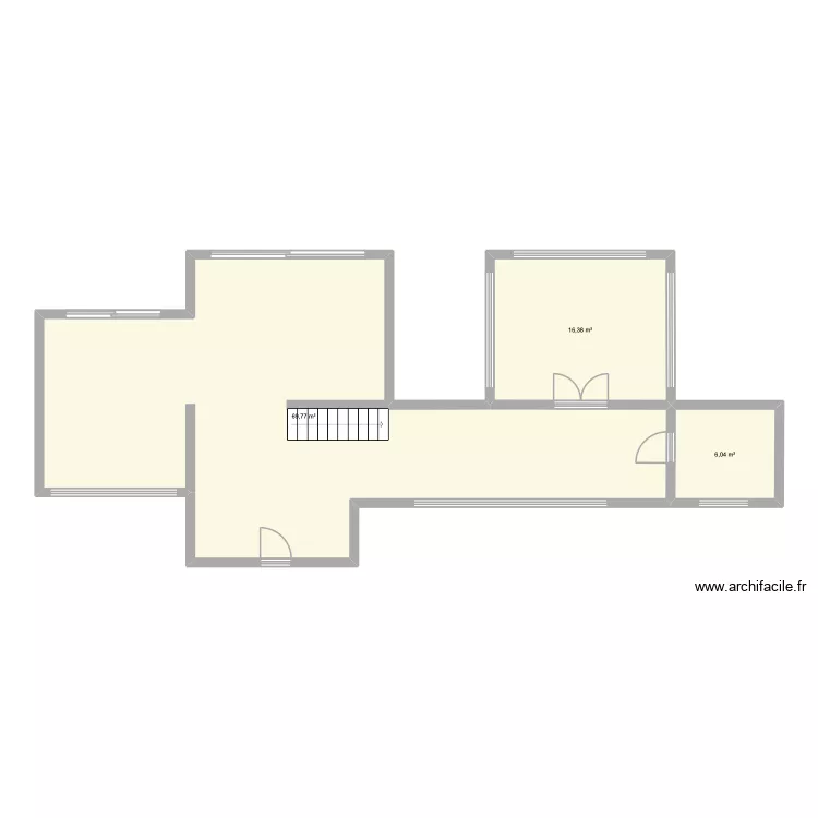 Maison 1. Plan de 3 et 92 m² Maison 1. Plan de 3 et 92 m²