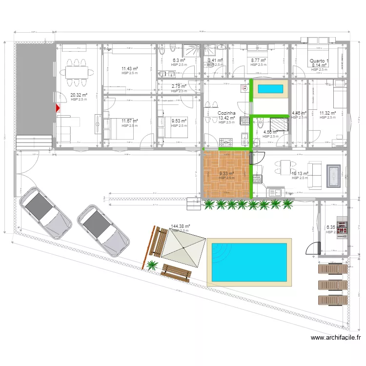 Casa PT. Plan de 