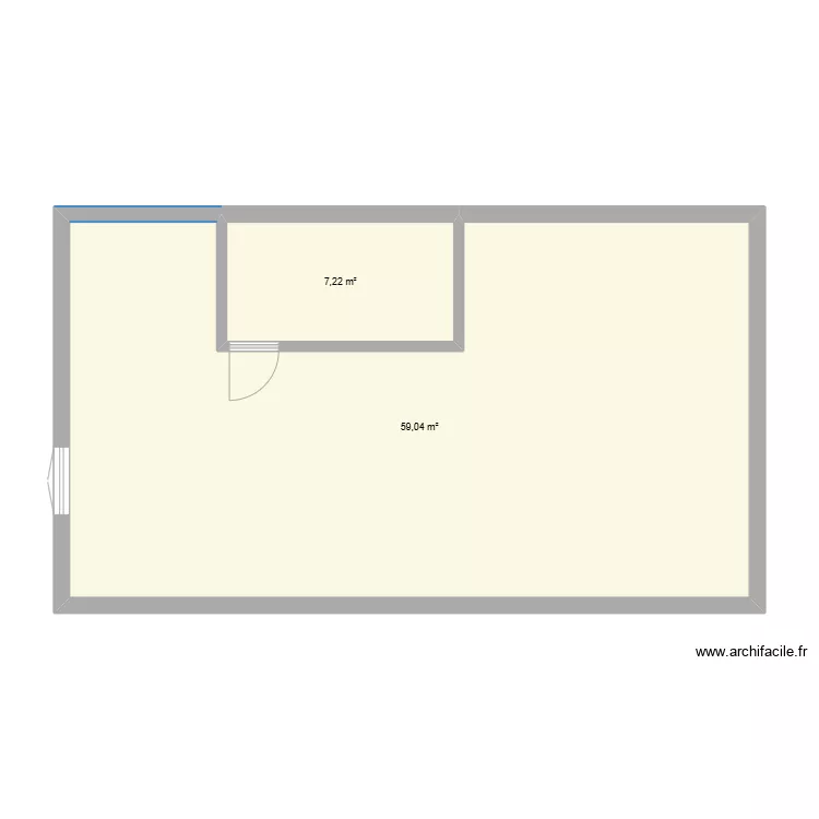 Grenier Chatel. Plan de 