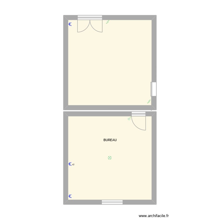 Rez-de-chaussée. Plan de 0 pièce et 0 m2