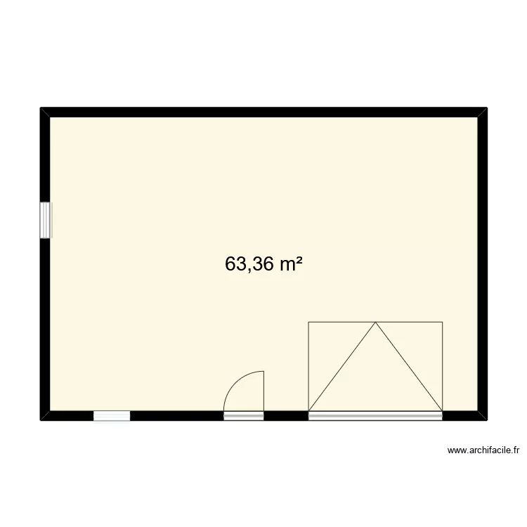 garage. Plan de 