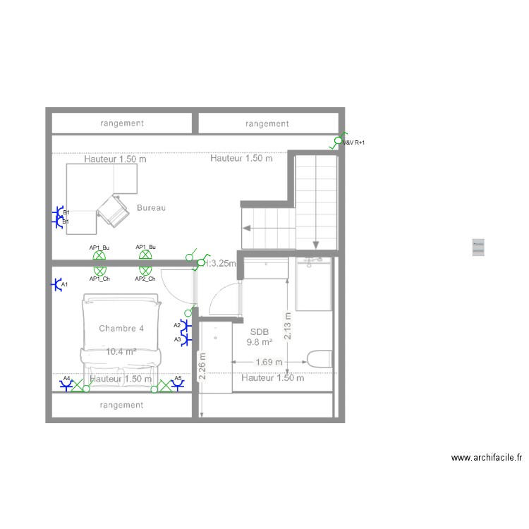 Plan EL 2. Plan de 0 pièce et 0 m2