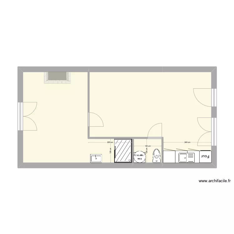 APPARTEMENT 2. Plan de 