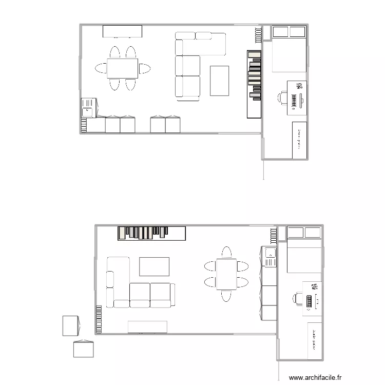 cuisine. Plan de cuisine. Plan de