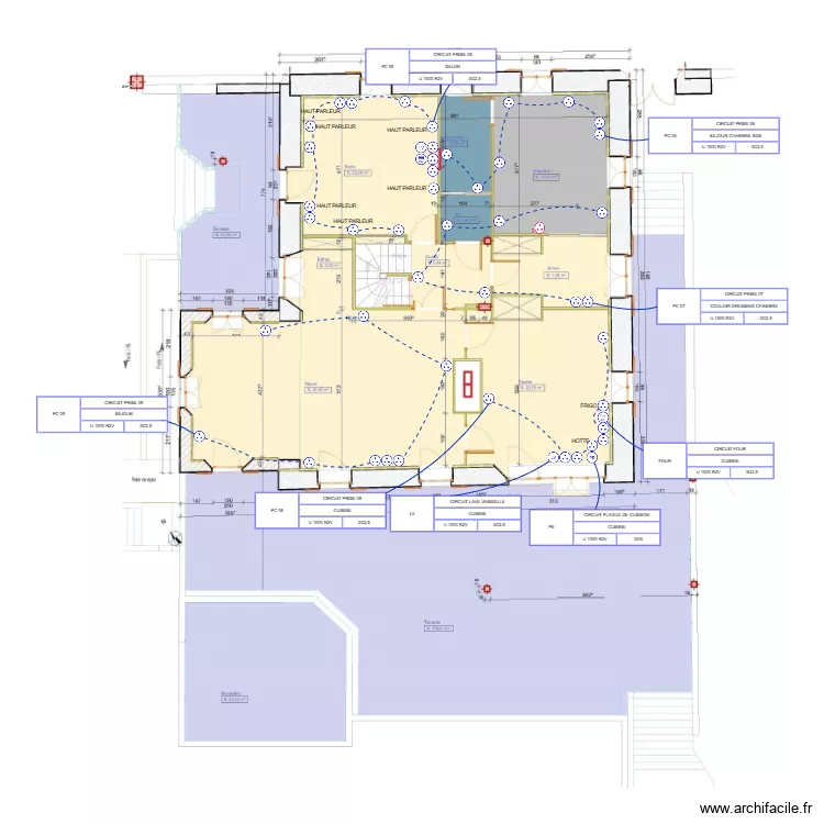 ZABOLLONE RDC PC. Plan de 