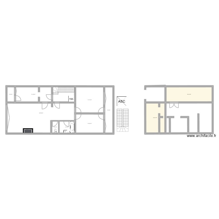 Tech confort De Decker. Plan de 10 pièces et 137 m2