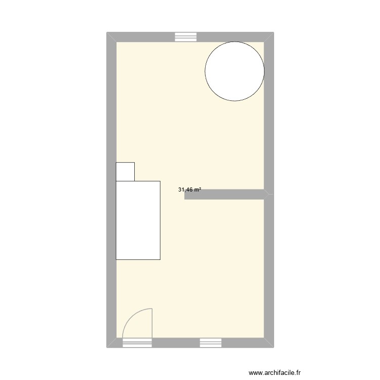 chaufferie Gillauche. Plan de 0 pièce et 0 m2