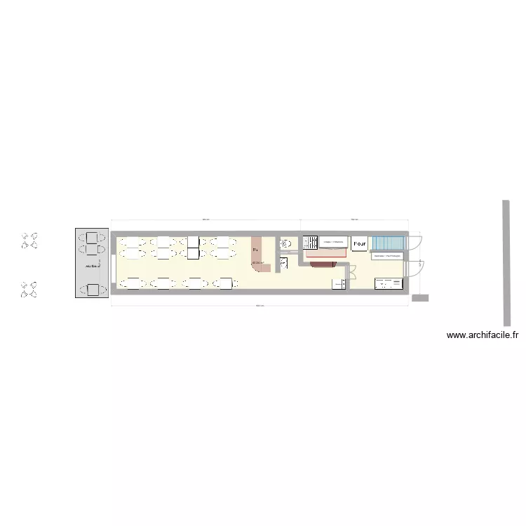 Restau Demi 2. Plan de 
