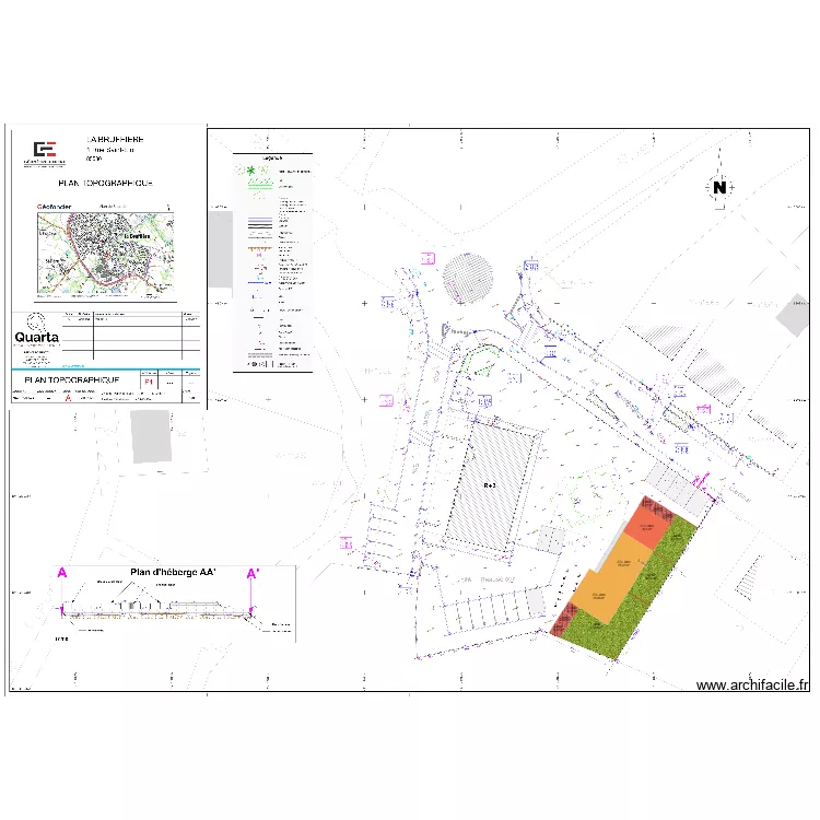 La Bruffière - Résidence Beauséjour. Plan de La Bruffière - Résidence Beauséjour. Plan de