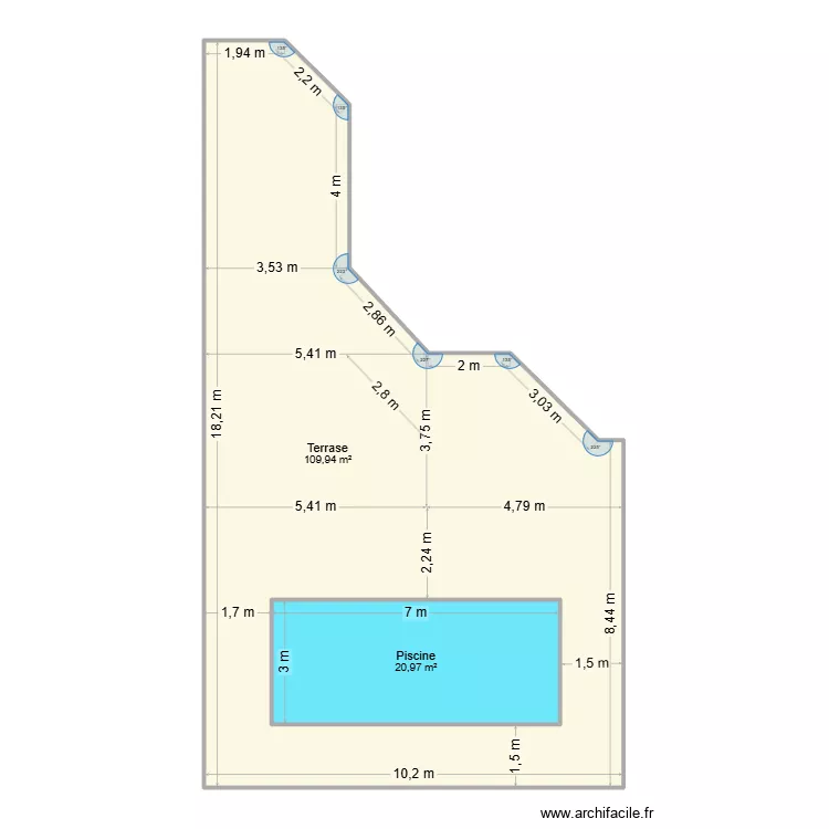 terrase_v1. Plan de terrase_v1. Plan de