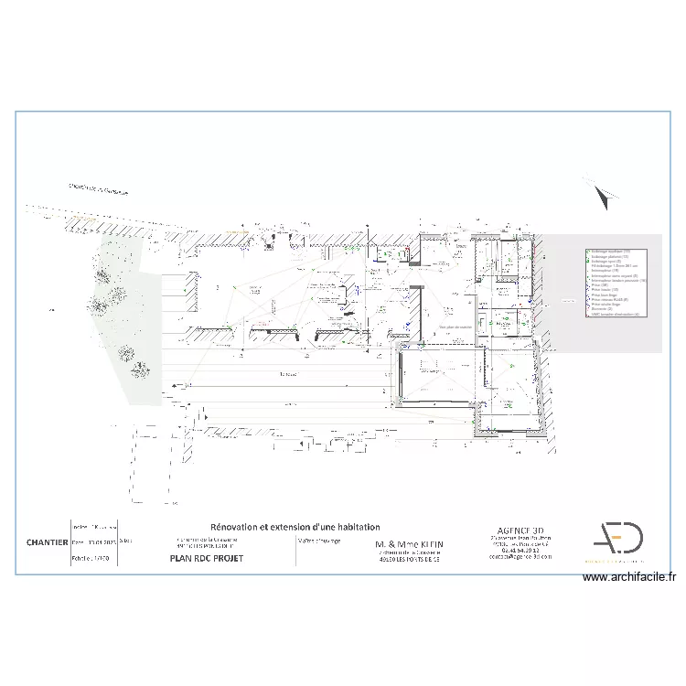 Plan E Klein RDC K. Plan de Plan E Klein RDC K. Plan de