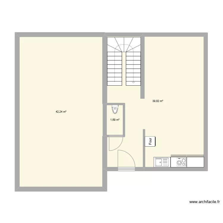 PLAN RDC SPECHBACH LISART IMMO. Plan de 