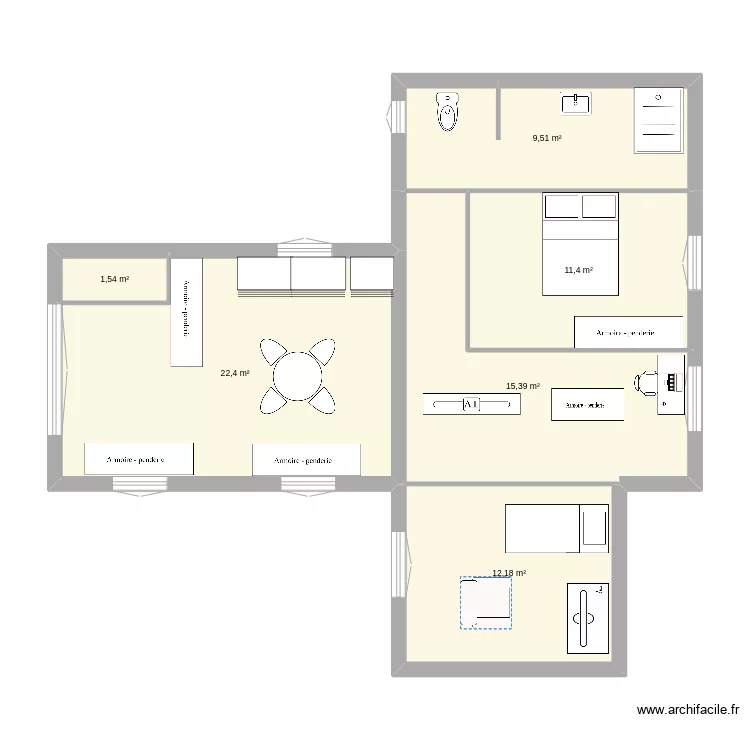 GARAGE V4 Neomya droit. Plan de GARAGE V4 Neomya droit. Plan de