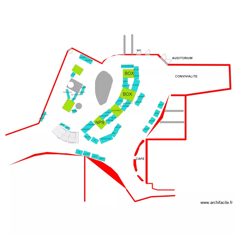 SEF_CLERMONT V3_MICHEL. Plan de 